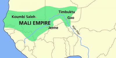 Кралство Мали картата