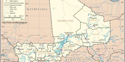 Карта На Мали
